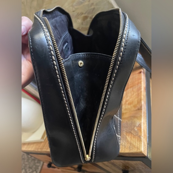 CHANEL Wild Stitch Calfskin Leather Handbag Purse - Picture 9 of 16